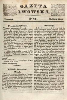 Gazeta Lwowska. 1843, nr 87