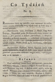 Co Tydzień. 1798, nr 8 |PDF|