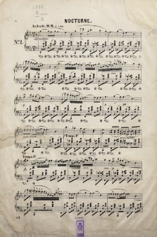 Nocturne : Op. 9 No. 2 Es-dur