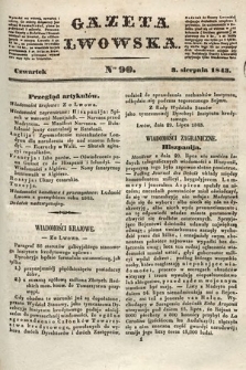 Gazeta Lwowska. 1843, nr 90