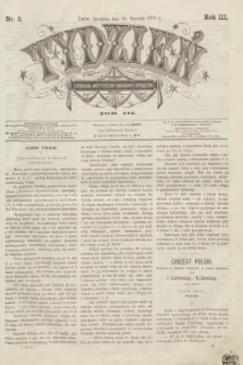 Tydzień Literacki, Artystyczny, Naukowy i Społeczny. R.3, T.3, nr 5 (30 stycznia 1876)