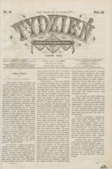 Tydzień Literacki, Artystyczny, Naukowy i Społeczny. R.3, T.3, nr 16 (16 kwietnia 1876)