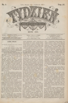 Tydzień Literacki, Artystyczny, Naukowy i Społeczny. R.3, T.4, nr 5 (1 października 1876)