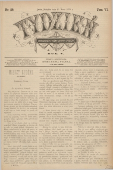 Tydzień Literacki, Artystyczny, Naukowy i Społeczny. R.5, T.6, nr 28 (10 marca 1878)