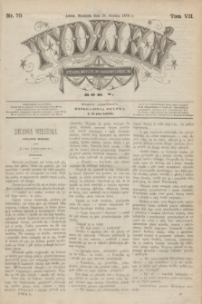 Tydzień Literacki, Artystyczny, Naukowy i Społeczny. R.5, T.7, nr 70 (29 grudnia 1878)