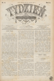 Tydzień Literacki, Artystyczny, Naukowy i Społeczny. R.2, T.1, nr 4 (24 stycznia 1875)
