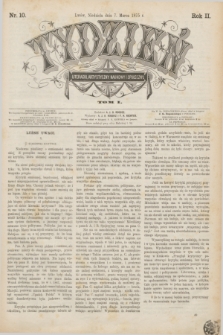 Tydzień Literacki, Artystyczny, Naukowy i Społeczny. R.2, T.1, nr 10 (7 marca 1875)