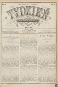 Tydzień Literacki, Artystyczny, Naukowy i Społeczny. R.2, T.2, nr 24 (13 czerwca 1875)