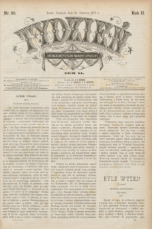 Tydzień Literacki, Artystyczny, Naukowy i Społeczny. R.2, T.2, nr 25 (20 czerwca 1875)