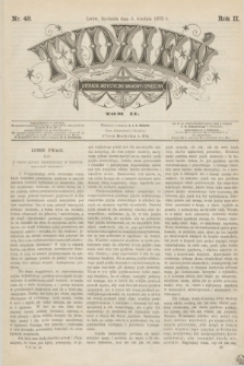 Tydzień Literacki, Artystyczny, Naukowy i Społeczny. R.2, T.2, nr 49 (5 grudnia 1875)