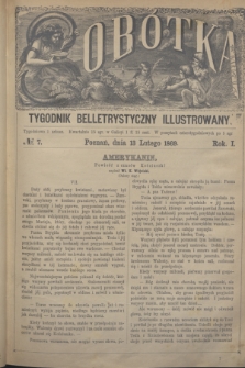 Sobótka : tygodnik belletrystyczny illustrowany. R.1, № 7 (13 lutego 1869)