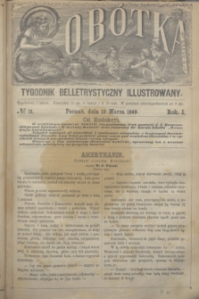 Sobótka : tygodnik belletrystyczny illustrowany. R.1, № 11 (13 marca 1869)