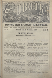 Sobótka : tygodnik belletrystyczny illustrowany. R.1, № 37 (11 września 1869)