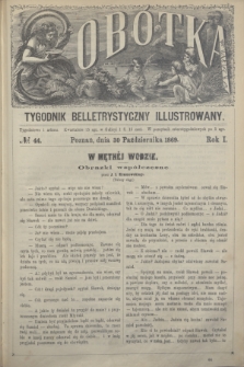 Sobótka : tygodnik belletrystyczny illustrowany. R.1, № 44 (30 października 1869)