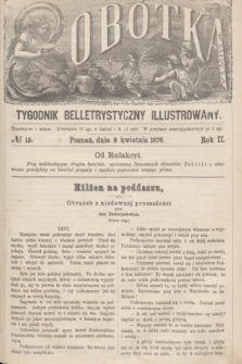 Sobótka : tygodnik belletrystyczny illustrowany. R.2, № 15 (9 kwietnia 1870)