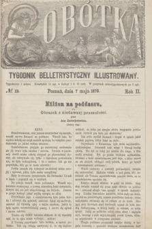 Sobótka : tygodnik belletrystyczny illustrowany. R.2, № 19 (7 maja 1870)