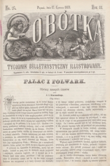 Sobótka : tygodnik belletrystyczny illustrowany. R.3, nr 25 (17 czerwca 1871)