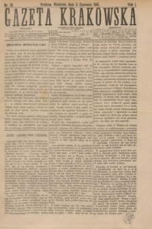 Gazeta Krakowska. R.1, nr 16 (5 czerwca 1881)