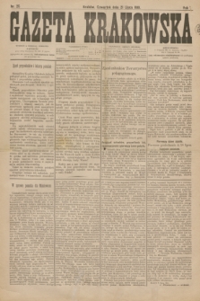 Gazeta Krakowska. R.1, nr 25 (21 lipca 1881)