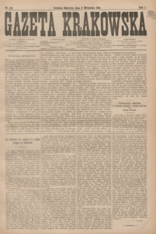 Gazeta Krakowska. R.1, nr 40 (11 września 1881)