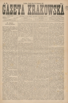 Gazeta Krakowska. R.1, nr 68 (23 listopada 1881)