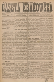 Gazeta Krakowska. R.1, nr 82 (25 grudnia 1881)