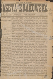 Gazeta Krakowska. R.2, nr 1 (1 stycznia 1882)