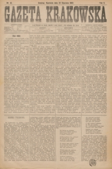 Gazeta Krakowska. R.2, nr 10 (22 stycznia 1882)