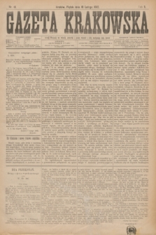 Gazeta Krakowska. R.2, nr 18 (10 lutego 1882)