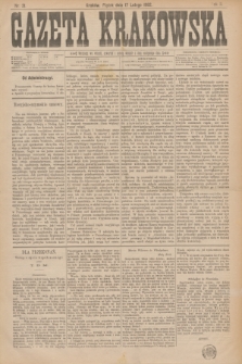 Gazeta Krakowska. R.2, nr 21 (17 lutego 1882)