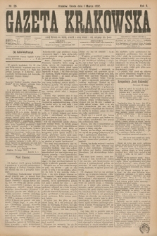 Gazeta Krakowska. R.2, nr 26 (1 marca 1882)