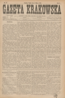 Gazeta Krakowska. R.2, nr 27 (3 marca 1882)