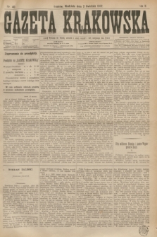 Gazeta Krakowska. R.2, nr 40 (2 kwietnia 1882)