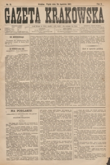 Gazeta Krakowska. R.2, nr 51 (28 kwietnia 1882)