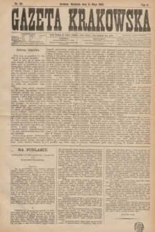 Gazeta Krakowska. R.2, nr 58 (14 maja 1882)