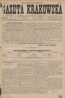 Gazeta Krakowska. R.2, nr 76 (25 czerwca 1882)