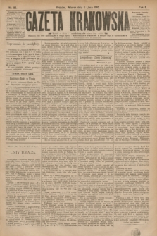 Gazeta Krakowska. R.2, nr 86 (11 lipca 1882)