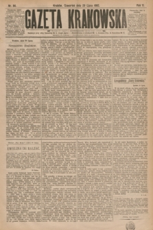 Gazeta Krakowska. R.2, nr 94 (20 lipca 1882)