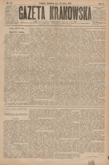Gazeta Krakowska. R.2, nr 97 (23 lipca 1882)