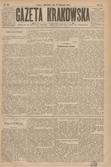 Gazeta Krakowska. R.2, nr 115 (13 sierpnia 1882)