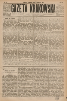 Gazeta Krakowska. R.2, nr 117 (17 sierpnia 1882)