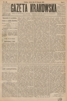 Gazeta Krakowska. R.2, nr 122 (23 sierpnia 1882)