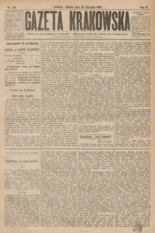 Gazeta Krakowska. R.2, nr 125 (26 sierpnia 1882)