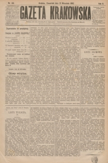 Gazeta Krakowska. R.2, nr 146 (21 września 1882)
