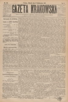 Gazeta Krakowska. R.2, nr 156 (2 października 1882)