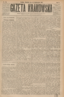 Gazeta Krakowska. R.2, nr 173 (22 października 1882)
