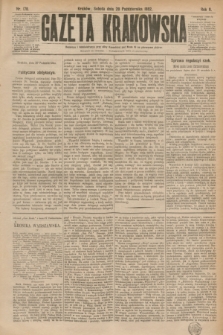 Gazeta Krakowska. R.2, nr 178 (28 października 1882)