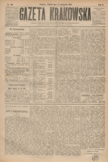 Gazeta Krakowska. R.2, nr 182 (3 listopada 1882)