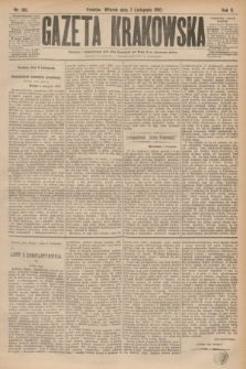 Gazeta Krakowska. R.2, nr 185 (7 listopada 1882)