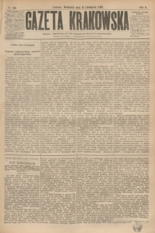 Gazeta Krakowska. R.2, nr 190 (12 listopada 1882)